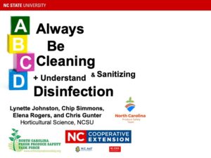 Cover photo for Always Be Cleaning & Sanitizing + Understanding Disinfection Webinar