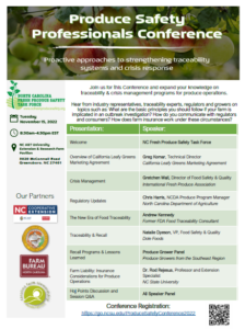 PDF Download of Produce Conference Flyer